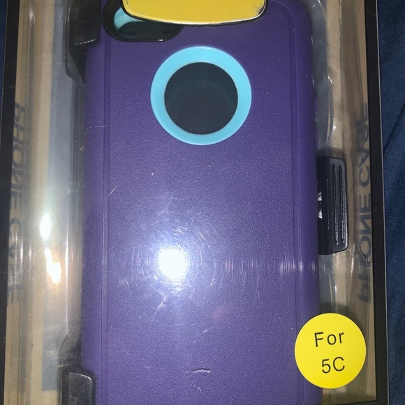 IPhone 5c Phone Case Defender with belt clip - Picture 2 of 6